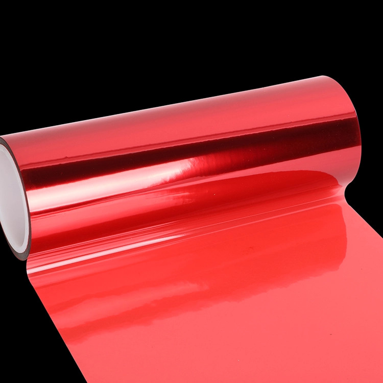Filme vermelho BOPET para impressão em cores